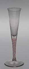 <b>Flötenglas mit Spiralglasfäden</b>