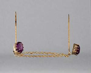 <b>Krawattenschmuck Doppel-Nadel</b>