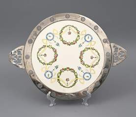 <b>Jugendstil-Tortenplatte </b>