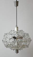 <b>Dandelion Sputnik Deckenleuchter, 1970 er Jahre</b>