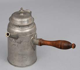 <b>Stielkanne Pirna, datiert 1823</b>