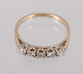 <b>Zarter Brillantring</b>