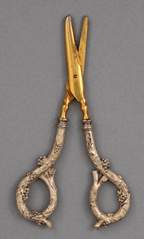 <b>Dekorative Traubenschere Silber</b>
