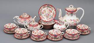 <b>Kaffee-/ Teeservice Sarreguemines (Saargemünd)</b>
