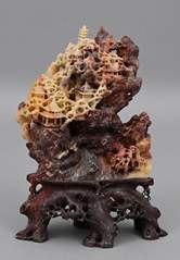 <b>Chinesische Speckstein-Schnitzerei </b>