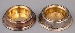 <b>Paar russische Silbersalieren</b>