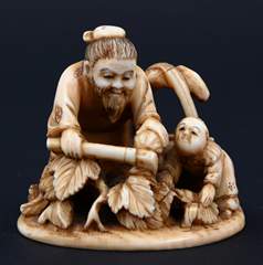 <b>Netsuke Elfenbein</b>