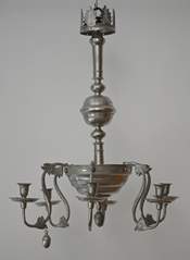 <b>Traditioneller Deckenleuchter Zinn</b>