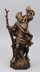<b>Heiliger Christophorus Bronze </b>
