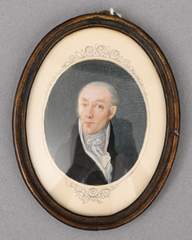 <b>Porträtminiatur eines Herren, 1810</b>