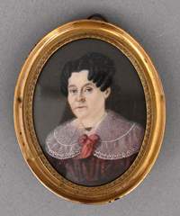 <b>Biedermeier-Porträtminiatur</b>
