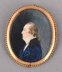 <b>Porträtminiatur eines Herren </b>
