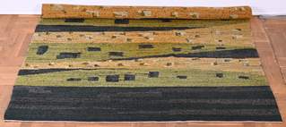 <b>Großer kunstgewerblicher Teppich, 1950er/ 60er Jahre</b>