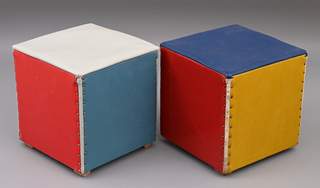 <b>Paar Kinderhocker/ Trommelhocker</b>