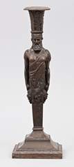 <b>Hermenleuchter mit Dionysos, Eisenkunstguss</b>