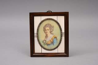 <b>Porträtminiatur Madame Élisabeth</b>