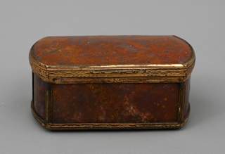 <b>Tabatiere aus Moosachat</b>