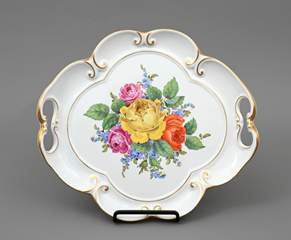 <b>Tablett Blumenmalerei</b>