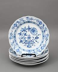 <b>Sechs Teller Zwiebelmusterdekor</b>
