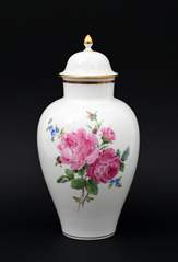 <b>Deckelvase Meissen</b>