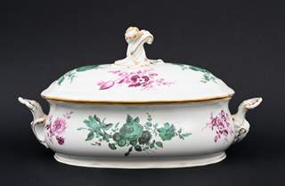 <b>Kleine Deckelterrine Meissen</b>