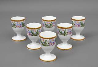 <b>Sechs Eierbecher </b>