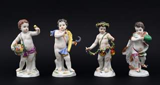 <b>Jahreszeiten-Allegorien Meissen</b>