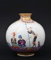 <b>Kugelvase Meissen 1001 Nacht</b>
