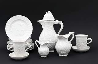 <b>Geschirr-Set Meissen Schwanenservice</b>