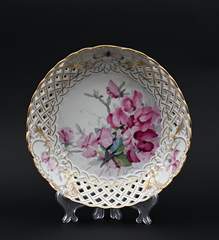 <b>Schale mit Korbrand Meissen</b>