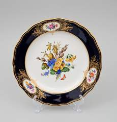 <b>Teller mit Frühblüherbukett</b>