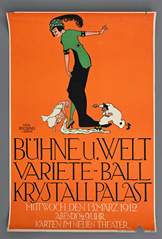 <b>Veranstaltungsplakat Varieté Leipzig</b>