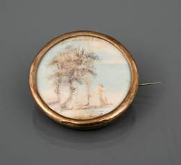 <b>Freundschafts-oder Memorialbrosche</b>