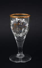 <b>Kleines Kelchglas Emailbemalung</b>