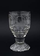 <b>Fußbecher mit nordböhmischen Ansichten</b>