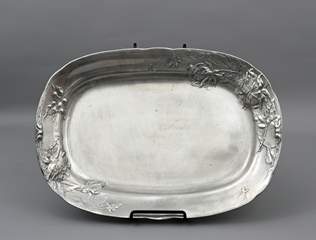 <b>Große Jugendstil-Platte  </b>