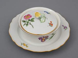 <b>Butterdose Meissen </b>