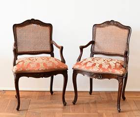 <b>Paar barocke Armlehnstühle</b>