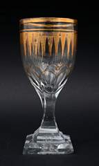 <b>Kelchglas Golddekor</b>