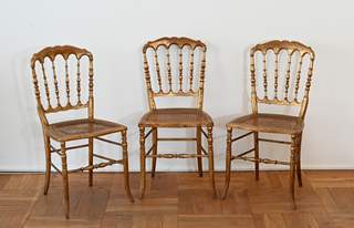 <b>Drei Chiavari-Stühle</b>