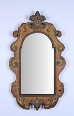 <b>Barocker Wandspiegel Stickarbeit </b>