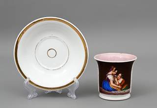 <b>Bildtasse mit Untertasse</b>