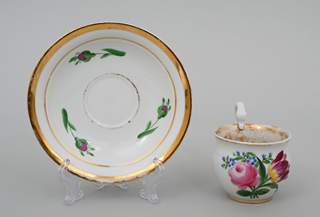 <b>Tasse mit Untertasse</b>