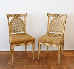 <b>Paar klassizistische Stühle, Sachsen</b>