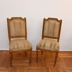 <b>Paar Louis-XVI.-Stühle</b>