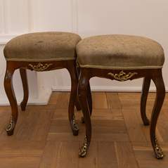 <b>Paar kleine Hocker, Dresden II.</b>