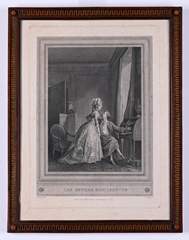 <b>Klassizistischer Rahmen mit Kupferstich </b>