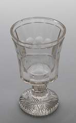 <b>Pokalglas Walzenschliff 
