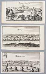 <b>Drei Ansichten aus Merian: Topographia und Eigentliche Beschreibung</b>