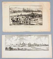 <b>Zwei Orts-Ansichten: Douai, Basel</b>